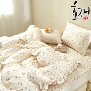 리종 소프트필 옥수수솜 프릴 침구세트(Q) by효재