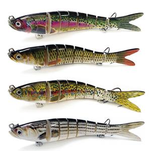 빅베이트 하드 스윔베이트 배스루어 멀티 조인트 관절 농어 미노우 5.3인치 13.5cm