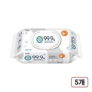 깨끗한나라)마일드 손소독 티슈 60매, 5개입