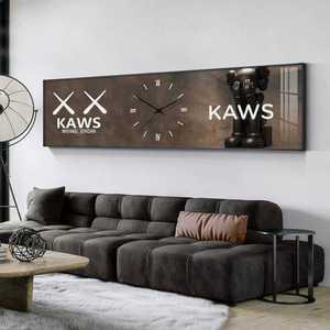카우스 Kaws 액자 그림 벽 시계 팝아트 갤러리 디자인