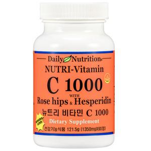 뉴트리 비타민C1000 항산화제 피로 영양제 / 로즈힙, 헤스페리딘 비타민C-1000