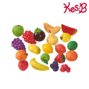 캐스B 플레이 말랑말랑한 음식모형 과일20p (2706) / 역할놀이 소꿉놀이