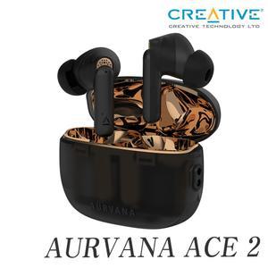 Creative 크리에이티브 AURVANA ACE 2 BLACK aptX Lossless 코덱 블루투스이어폰(正品)