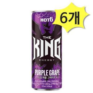 [기타]핫식스 더킹 퍼플 그레이프 355ml x 6개