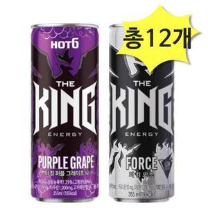 [기타]핫식스 더킹 퍼플그레이프355 포스355ml x 각6개 총12개