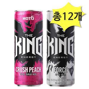 [기타]핫식스 더킹 피치크러쉬355 포스355ml x 각6개 총12개