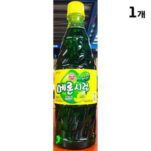 오뚜기 메론향시럽 1K 가공설탕 과일 음료베이스 희석 업소용 식당용 가정용