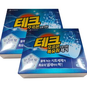 테크 특유취 시트세제 프레쉬 30매 2개 일반/드럼 겸용
