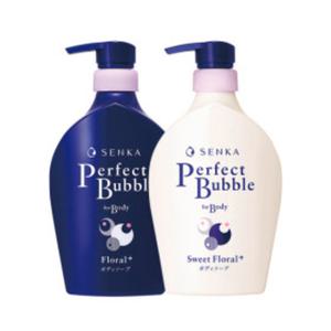 센카 퍼펙트 버블 바디워시 플로럴 플러스 + 스위트 플로럴 각 500ml 1개씩