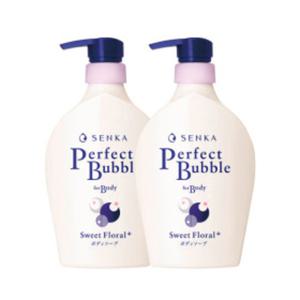 센카 퍼펙트 버블 바디워시 스위트 플로럴 500ml 2개