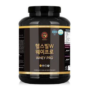 더블류지엠 헬스빌-W(초코맛 3.000g)살찌는보충제 순수단백질제 보충제 단백질제 근력증진 근육발달제 증가