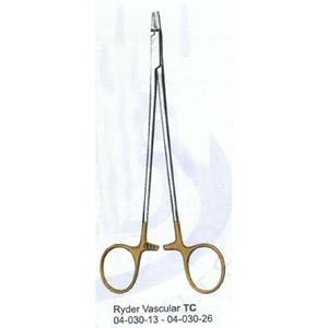 NS TC RYDER-VASCULAR NEEDLE HOLDER 지침기 GOLD RINGS 13CM 04-030-13