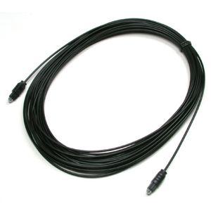 Coms 오디오 광케이블 2지름 각 toslink to Optical 10M음향 AV 엑세서리 엑세사리