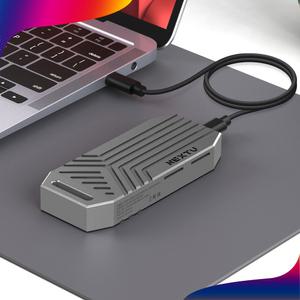  NEXTU 하매기 USB4 40Gbps NVMe Type-C M.2 SSD 외장 케이스 냉각 쿨러 M2360U40F