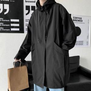 [라일리] Rly 봄가을 캐주얼 데일리 데일리 남성 보온 후드 집업 자