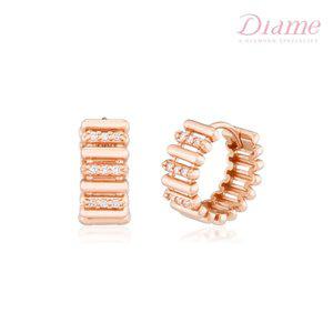 [DIAME]매그놀리아 콜로네 18K골드 랩그로운 다이아몬드 귀걸이 FGDE1239WLAB