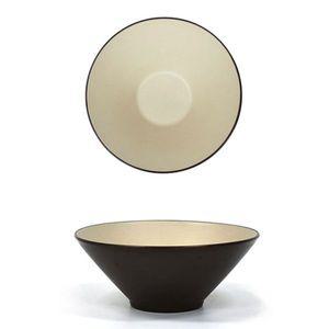 [기타]투톤 RPRCKTCM 멜라민 일식 면그릇 짬뽕 우동 그릇 22.4cm 1호