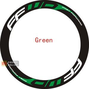 FFWD f6 도로 자전거 휠 그룹 스티커 교체 프레임 높이 60mm 데칼
