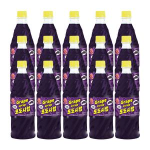 오뚜기 포도 시럽 1kg 15개입 박스 슬러시 토핑