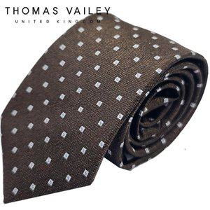 [엘르옴므][THOMAS VAILEY] 토마스베일리 패션넥타이-에클레어 브라운 7.5cm