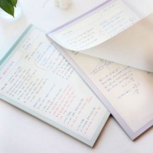 모눈 노트패드 4권세트 A4 B5 떡메모지 대떡메