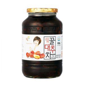 꽃샘 꿀대추 1kgx1병차 꿀차 디저트 후식 다과 음료 식음료 맛있는