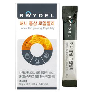 레이델 허니 홍삼 로열젤리 10g x 30포 1개 / 써클