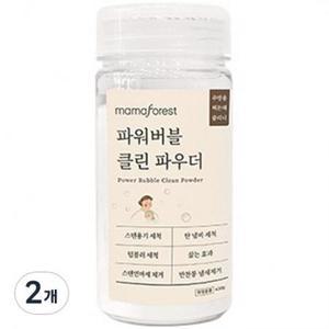 마마포레스트 파워버블 클린파우더 430g, 2개 one option