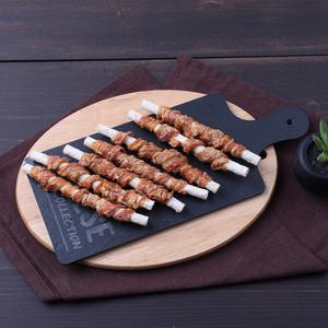[프리미엄] 우유치킨꽈배기말이 100g 강아지 애견 수제간식