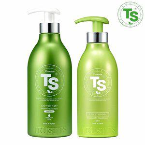 [티에스]TS 프리미엄 샴푸 750g + 컨디셔너 500ml