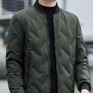 [BZJL5YXW_4C]겨울패딩 겨울 경량 항공 누빔 캐주얼 블루종