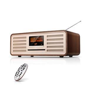 브리츠 BZ-T8800 블루투스 진공관 엔틱 미니 오디오 CD플레이어 스피커