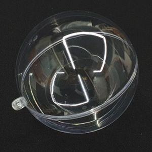 뽑기캡슐 데코 파티용품 플라스틱 투명공 9cm 4p 구 트리오너먼트