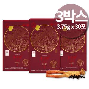 국내산 6년근 홍삼환 홍삼소환 인삼환 골드 부모님 명절 홍삼선물 30포x3박스