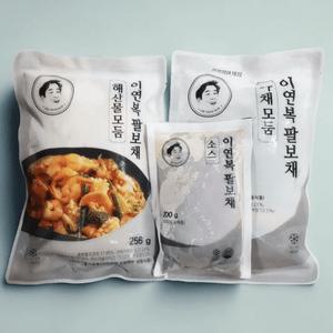이연복 팔보채 2세트 해산물모둠 2팩 야채모둠 2팩 소스 2팩 중화 밀키트