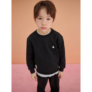 [BEANPOLE KIDS] 그래픽 포인트 상하세트  블랙 (BI5141U095)