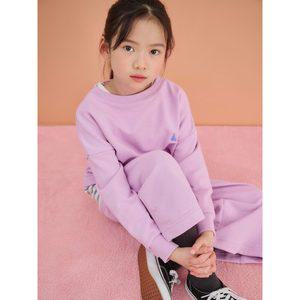 [BEANPOLE KIDS] 여아 그래픽 포인트 상하세트  라이트 퍼플 (BI5141G14V)