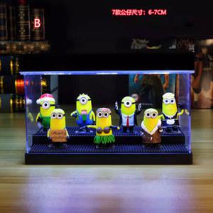 미니언즈 Despicable Me Minions Whole Set Cute Action Figure Model Collectible Toy Room Decoration Kid Birthday Christmas Gifts