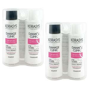 애경 케라시스 데미지 클리닉 단백질 60ml (샴푸+컨디셔너) x 2개