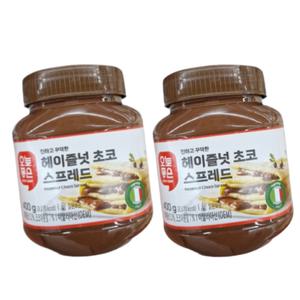오늘좋은 헤이즐넛 초코 스프레드 400g x 2개 진하고 꾸덕한맛 이탈리아산