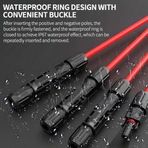 태양광 PV 플러그 커넥터 키트, 태양광 PV/MC 케이블용, 1000V DC 30A 커넥터 키트, 2.5mm, 4mm, 6mm , 무료 배송, 400 개, 200 개, 100/10