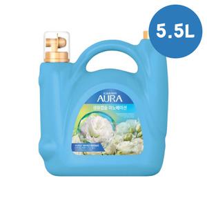 향좋은 아우라 섬유유연제대용량 5.5L 프레시릴리 이불 악취제거
