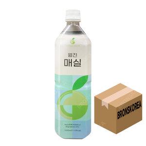 웰진 매실 1L X 12개 아이스티 과일원액 희석음료