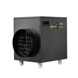 농업용온풍기 비닐하우스 온실 이동식 대형 전기 히터 온풍기(10KW/380V)+20m벨트