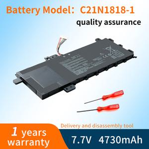 BVBH 노트북 배터리 C21N1818-1 37/32Wh Asus 비보북 14 X412 X409FA 15 F512 X512 S512 A512 K512 R564 시