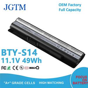 BTY-S14 노트북 배터리 교체 MSI GP60 GE60 CX61 GE620DX 시리즈 GE70 CR41 CR70 BTY-S15 11.1V 49Wh