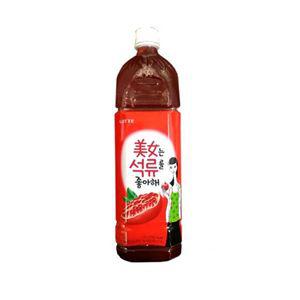 미녀는 석류를 좋아해 1.5리터 x 12개 석류쥬스 석류주스 석류음료수 석류음료 과일음료