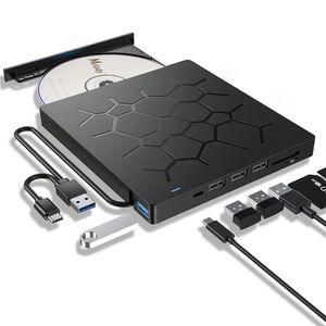 7in1 USB 3.0 A C타입 외장 ODD CD DVD롬 레코더 ED02 외장ODD 레코더기기 외장드라이브 멀티허브