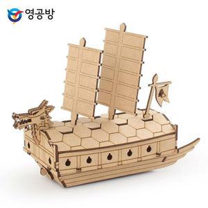 [JHQRMRM4_4B]이순신장군 철갑선 모형완구 귀선