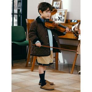 [BEANPOLE KIDS] 퀼팅 점퍼  브라운 (BI5238U90D)